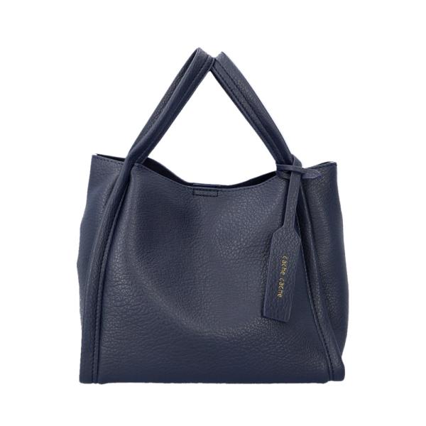 ☆ ネイビー ☆ cache cache カシュカシュ ミニショルダー付ミニバッグ カシュカシュ c...