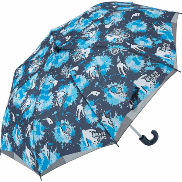 ☆ スポーツXネイビー ☆ キッズ 折りたたみ傘 50cm 折りたたみ傘 キッズ 50cm 傘 かさ...