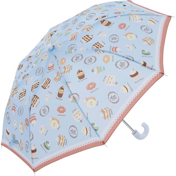 ☆ スイーツサックス ☆ キッズ 折りたたみ傘 50cm 折りたたみ傘 キッズ 50cm 傘 かさ ...
