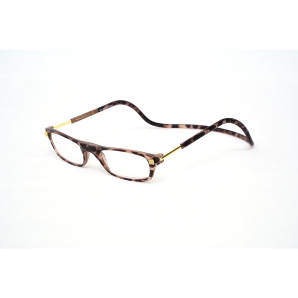 ☆ A-5.マットブラウン ☆ 度数+3.50 老眼鏡 度数調整 通販 CLIC carina フィ...