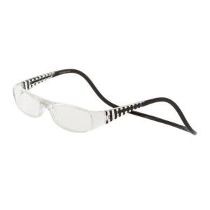 ブラッククリアー   度数1.5 クリックリーダー 老眼鏡 ユーロ Clic readers シニアグラス リーディンググラス シニア 老人 おしゃれ