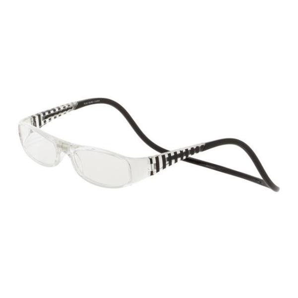 ☆ ブラッククリアー ☆ 度数1.5 クリックリーダー 老眼鏡 ユーロ Clic readers シ...