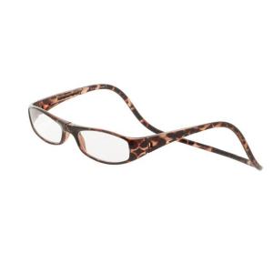 ブラウン   度数3 クリックリーダー 老眼鏡 ユーロ Clic readers シニアグラス リーディンググラス シニア 老人 おしゃれ シンプル め