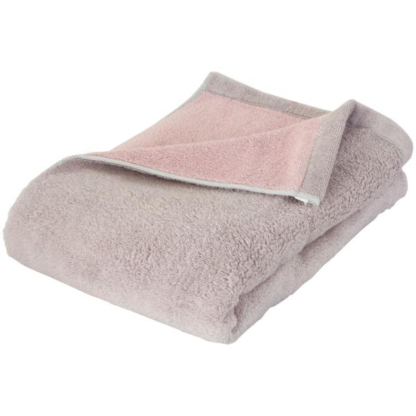 ☆ グレージュ/ピンク ☆ DAILY PRAIRIE リバーシブルビッグタオル 今治タオル バスタ...