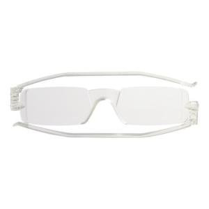 ＋2.5   クリア ナンニーニ 老眼鏡 シニアグラス コンパクトグラス ゴーグル Nannini レディース メンズ 超うす型 薄型 薄い うすい