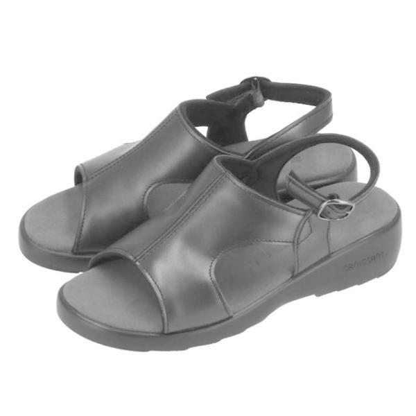 ☆ ブラック ☆ Lサイズ サンダル レディース 歩きやすい 通販 ブランド クロワッサン オフィス...