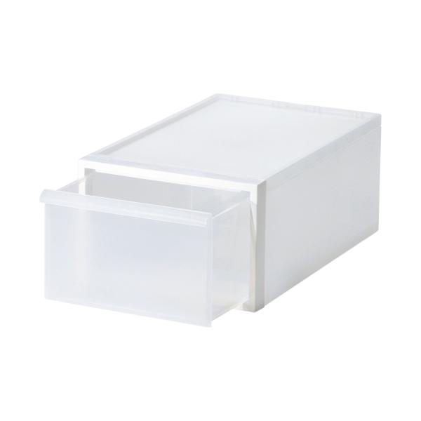 ☆ ホワイト ☆ like-it クローゼットシステム 引出し M クローゼット収納 引き出し 日本...