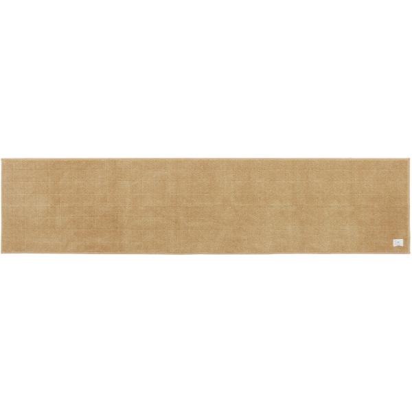 ☆ ベージュ ☆ フラフィット キッチンマット ヘリンボンIV 50×210cm キッチンマット 2...