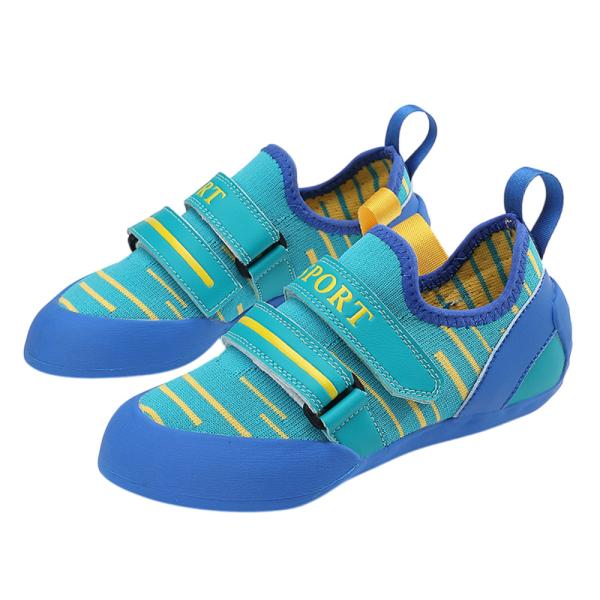 ☆ ブルー ☆ 39 ☆ クライミングシューズ キッズ ボルダリング 軽量 クライミングシューズ キ...