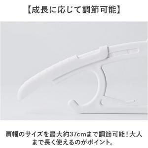 ☆ グレー ☆ ハンガー 子供用 伸縮式 10...の詳細画像4