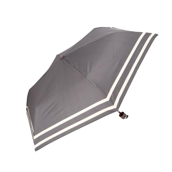 ☆ ダブルボーダーブラック ☆ 晴雨兼用折りたたみ傘 50cm 折りたたみ傘 軽量 レディース 晴雨...