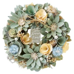 ☆ グリーンブリーズ ☆ ナチュラルリース M ナチュラルリース M リース 造花 お花 フラワーアレンジメント プリザーブドフラワー