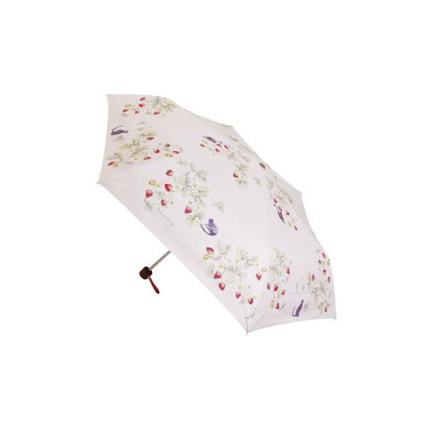 ☆ イチゴ ☆ 晴雨兼用折りたたみ傘 ハナノナ 折りたたみ傘 晴雨兼用 折り畳み傘 晴雨兼用傘 晴雨...