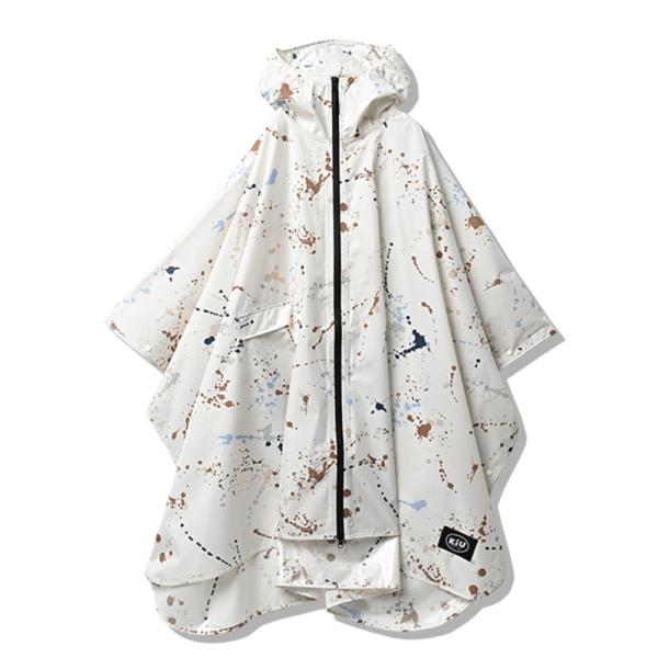 ☆ 294.スパッタリング ☆ KiU キウ レインポンチョ デイリー RAIN PONCHO Da...