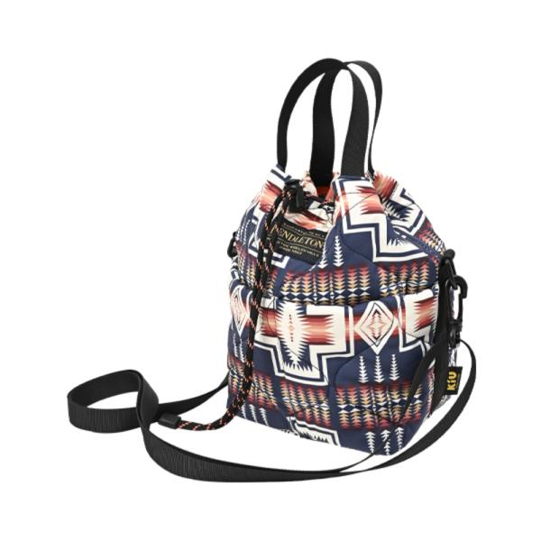 ☆ 576._x001F_ハーディングネイビー ☆ KiU キウ ペンドルトン パデッドポケッタフル...