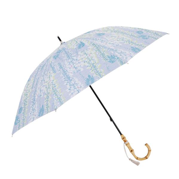 ☆ 藤（薄紅藤/うすべにふじ) ☆ 河馬印本舗 晴雨兼用長傘 河馬印本舗 晴雨兼用 長傘 手開き 晴...