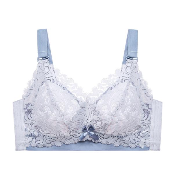 ☆ グレー ☆ 80D ☆ 小さく見せる ブラジャー kbr902 小さく見せるブラ ブラジャー 薄...