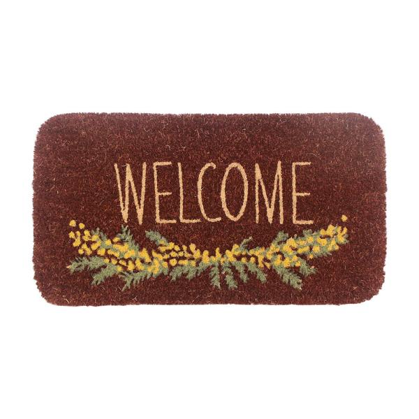 ☆ ミモザ ☆ キーストーン KEY STONE コイヤーマット 玄関マット 屋外 泥落とし 泥除け...