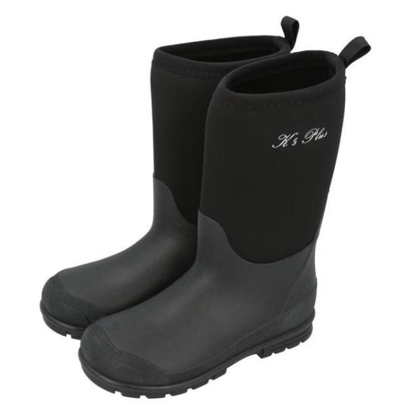 ☆ BLACK ☆ 22.5cm キッズ レインブーツ 通販 レインシューズ 長靴 黒 ブラック ネ...