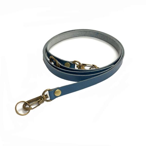 ☆ NAVY ☆ Lien リアン ジーンズショルダーストラップ ショルダーストラップ 革 ショルダ...