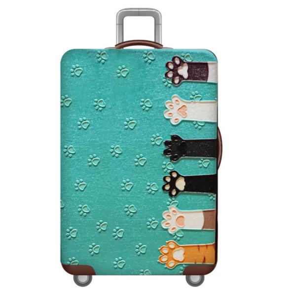 ☆ ネコニクキュウ ☆ Sサイズ ☆ スーツケースカバー lysc224 スーツケースカバー おしゃ...