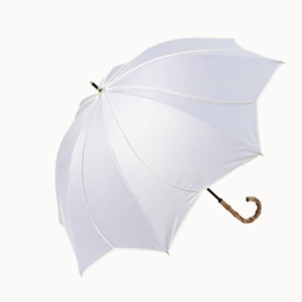 ☆ パープルxオフ ☆ colon AMERI ラタン深張 花びら ショート丈日傘 KIZAWA 日...