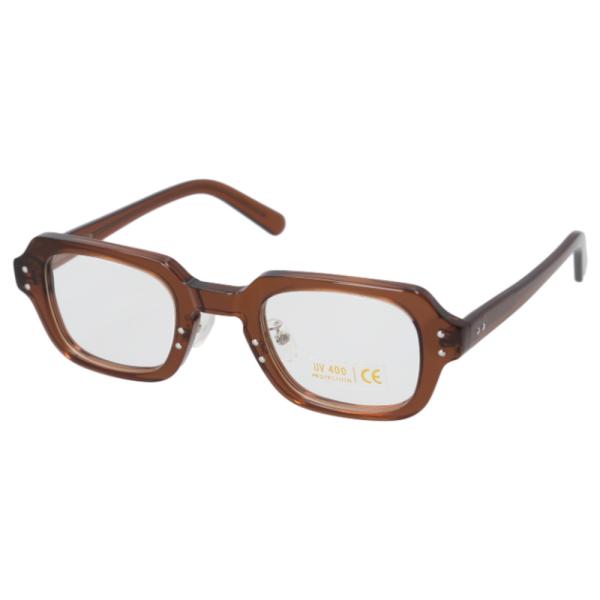 ☆ 9.F/ブラウンxR/クリア ☆ USSタイプ S9 アイウェア フレーム メガネ アイウェア ...