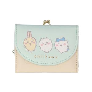 ☆ ピンク ちいかわ ミニ口金財布 財布 三つ折り 三つ折り財布