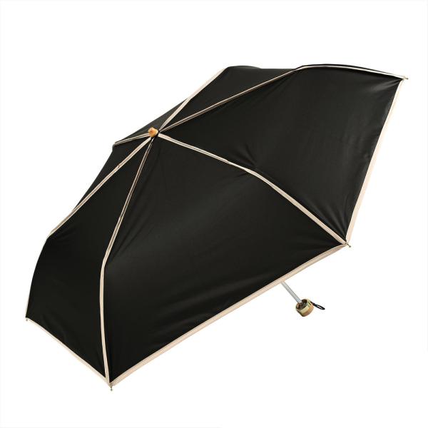 ☆ パイピングブラック ☆ MINI PARASOL 遮光 遮熱 50cm 晴雨兼用傘 niftyc...