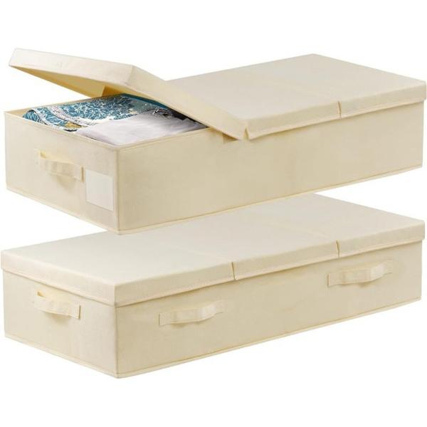 ☆ ベージュ ☆ 収納BOX ２個セット 収納ボックス 2個セット 衣装ケース 収納ケース 衣類収納...
