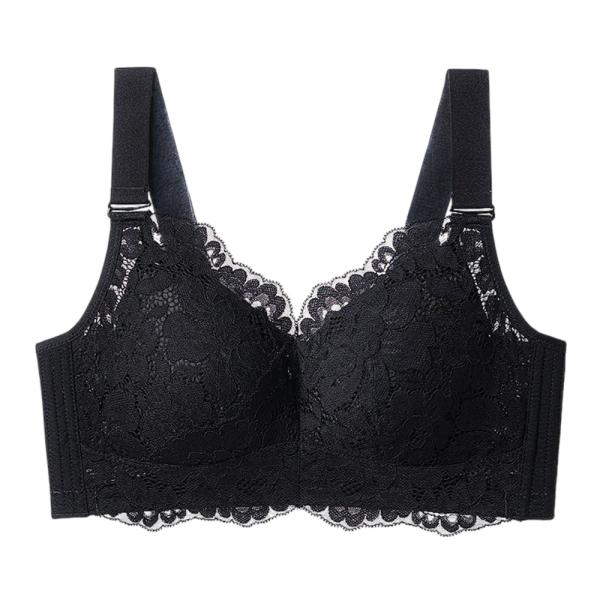 ☆ ブラック ☆ 85C ☆ 胸を小さく見せるブラ ノンワイヤー 胸を小さく見せるブラ ノンワイヤー...