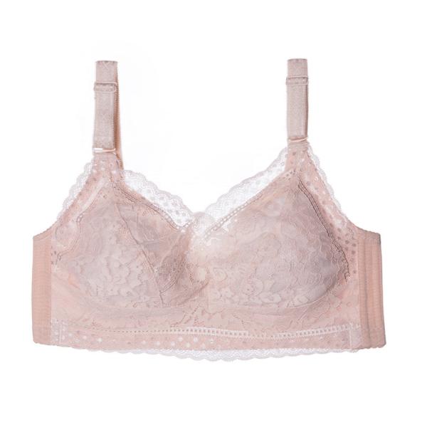 ☆ ベージュ ☆ 36/80BCD ☆ 着痩せブラジャー レース mmrsbr731d ブラジャー ...