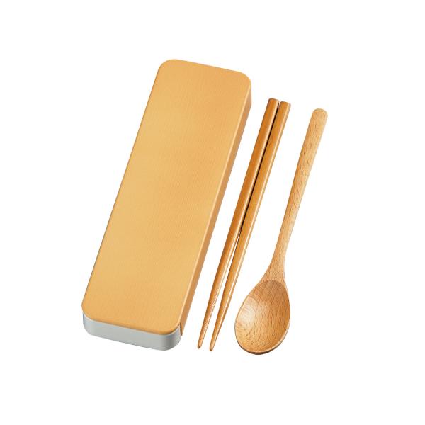 ☆ ベージュ コンビセット 箸 スプーン 通販 セット 箸箱セット スライド カトラリーセット お弁...