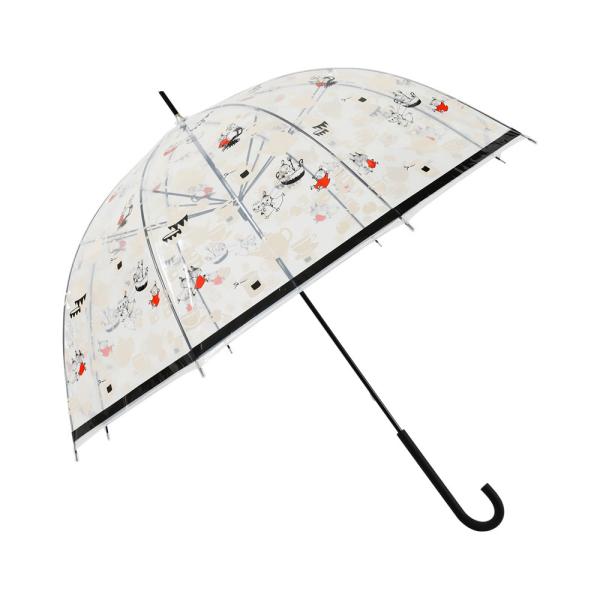 ☆ リトルミイ/ティータイム ☆ ムーミン クリアアンブレラ ムーミン クリアアンブレラ 長傘 雨傘...