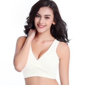 ☆ オフホワイト ☆ サイズL ☆ 授乳マタニテ...の商品画像