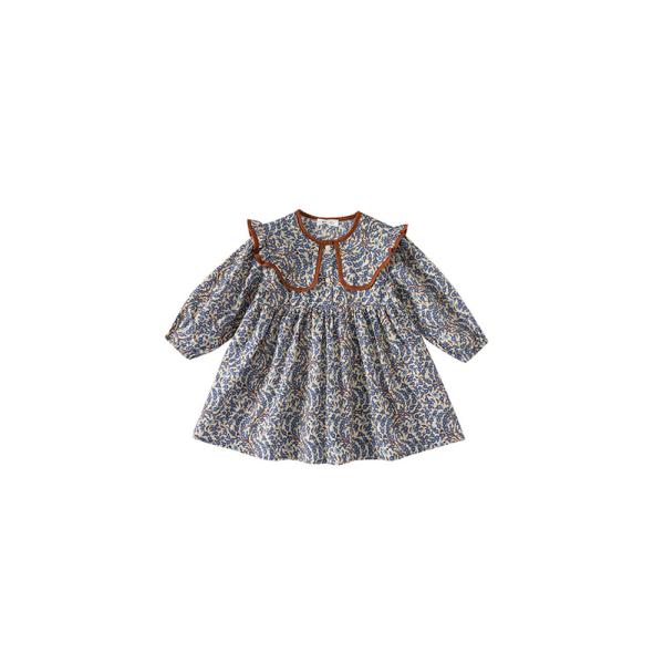 ☆ ブルー ☆ 80cm ☆ ワンピース  ワンピース キッズ ベビー キッズ服 子供服 ベビー服 ...