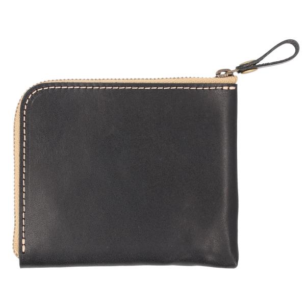 ☆ BLACK ☆ Native Creation L字ファスナー薄型財布 ミニ財布 レディース 日...
