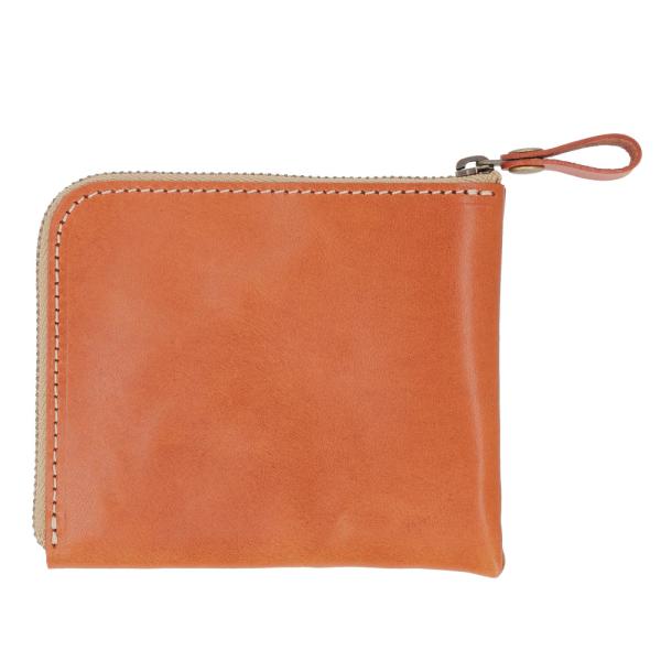 ☆ ORANGE ☆ Native Creation L字ファスナー薄型財布 ミニ財布 レディース ...