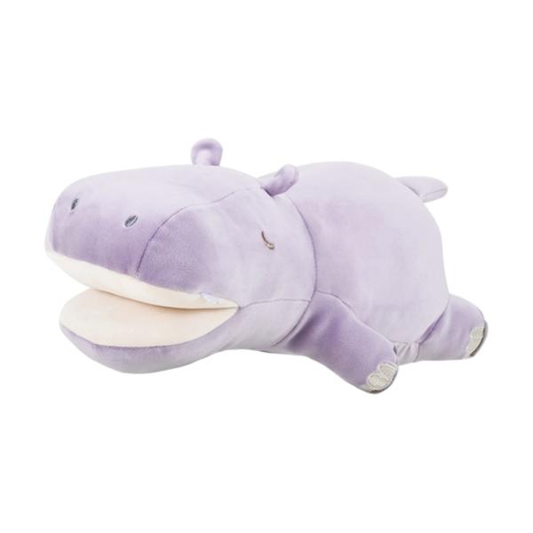 ☆ ヒッポ 抱き枕 ぬいぐるみ ねむねむアニマルズ 通販 ネムネムプレミアム かむかむズ ボルスター...