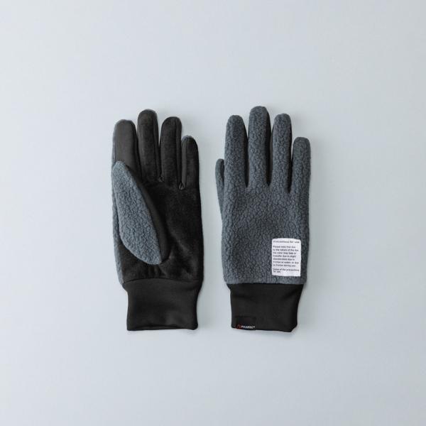 ☆ グレー ☆ 21cm ☆ WOMEN POLARTEC ThermalPro ピッグスエードコン...