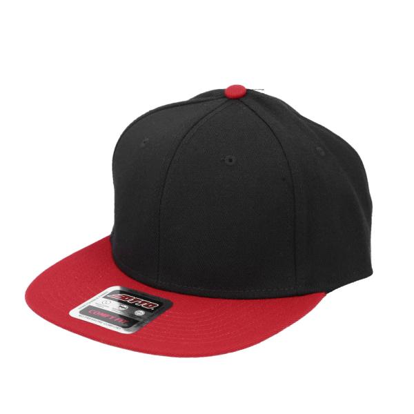 ☆ 020303.Red/Black ☆ オット OTTO COMFY FIT Snapback H...