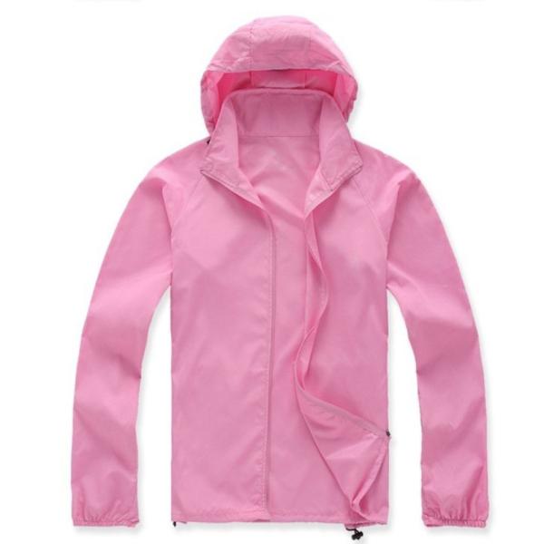 ☆ ピンク ☆ XL ☆ ウィンドブレーカー pk05nuww ポケッタブル ウィンドブレーカー ポ...