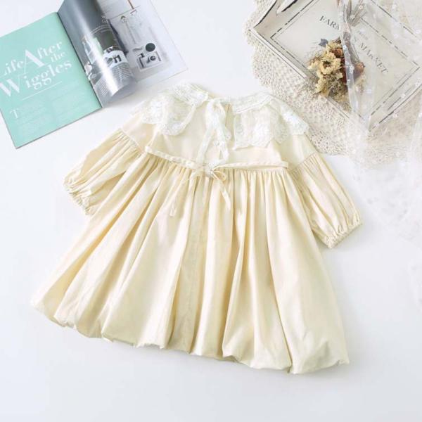 ☆ アイボリー ☆ 80cm ☆ ベビー ワンピース pkamuhou07 ベビー ワンピース ドレ...