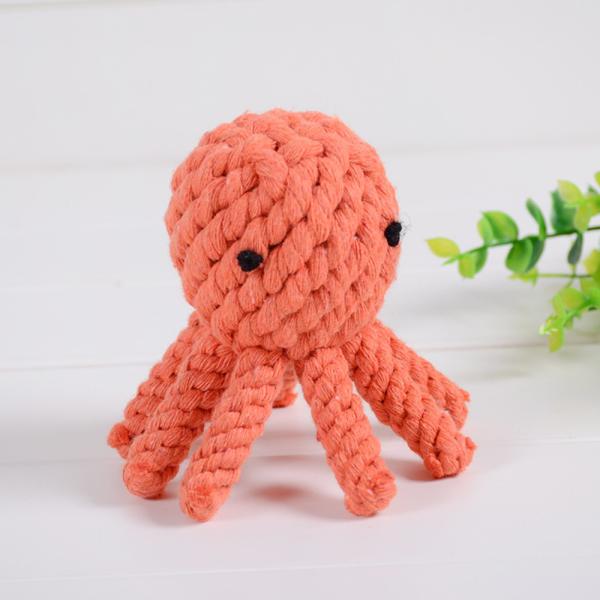☆ タコ ☆ ペットおもちゃ pkbq011 犬 おもちゃ ロープ 犬用 玩具 ぬいぐるみ イヌ い...