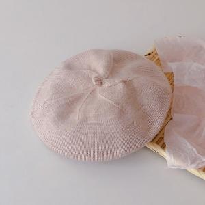 ☆ ベージュ ☆ ベビー ベレー帽 pmybabyhat02 ベビー ベレー帽 ニット帽 帽子 ぼうし キッズ 子供 赤ちゃん ニットキャップ あたたかい｜lucky13