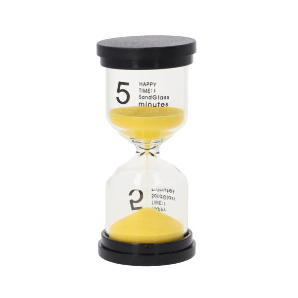 ☆ イエロー ☆ 5分 ☆ 砂時計 pmysand101 砂時計 おしゃれ タイマー キッチンタイマ...