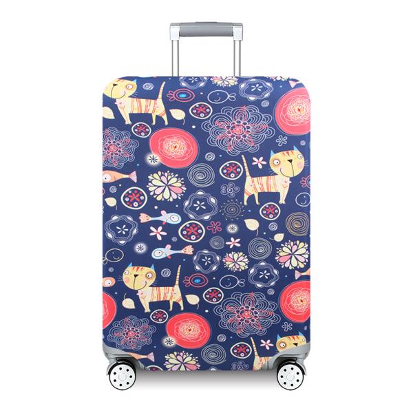 ☆ カラー2 ☆ S ☆ スーツケースカバー スーツケースカバー おしゃれ 伸縮 保護 キャリーバッ...