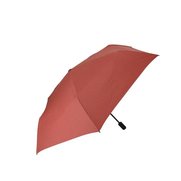 ☆ テラコッタ ☆ Water front クイックシャット 自動開閉 折りたたみ傘 55cm 折り...