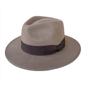 ☆ ライトベージュ ☆ ReqHatter 106 2トーンミドルブリムハット 帽子 メンズ ハット ReqHatter RH106 レックハッター｜lucky13