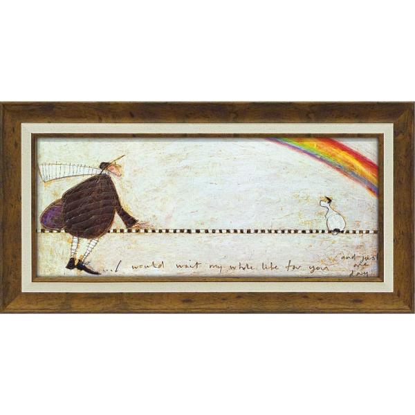 ☆ ずっとあなたを待ち続けて ☆ SamToft サムトフト アートフレーム M サムトフト 絵画 ...